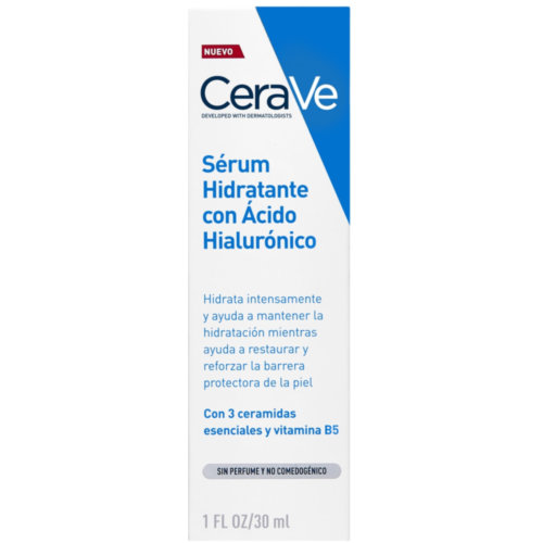 Cerave serum hidratante con acido hialuronico  1 bote 30 ml