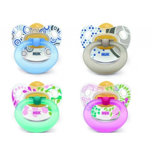 Nuk chupetes latex anatomico (18 a 36 meses) (2 chupetes)
