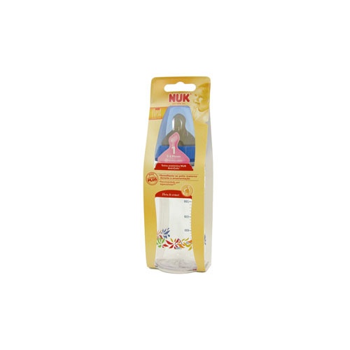 Biberon Nuk first choice tetina latex ( 300 ml leche talla 1 m )
