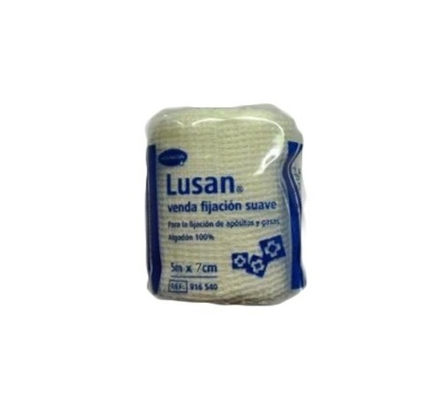 Venda de gasa hidrofila cambric - lusan fijacion suave (5 x 7 cm)