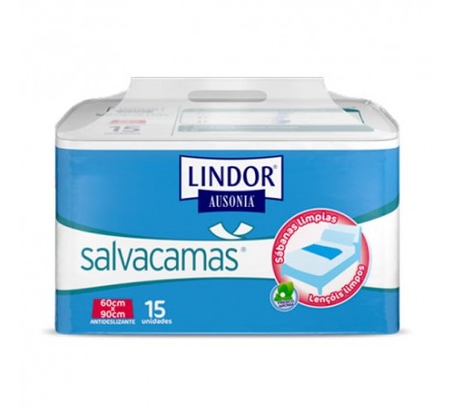 Lindor ausonia salvacamas (60 x 1,80 cm 15 u 6 paquetes)