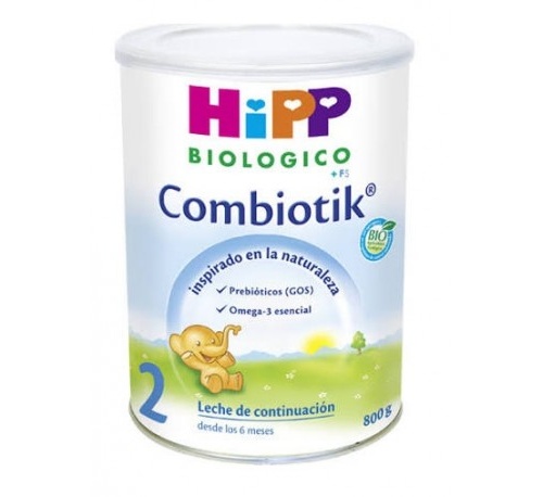 Hipp bio combiotik 2 leche de continuación (800 g)