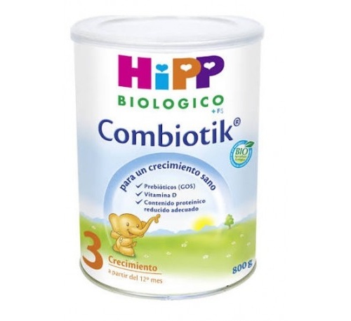 Hipp combiotik 3 leche de crecimiento (800 g)