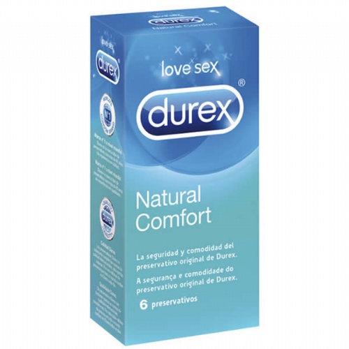 Durex natural plus (6 preservativos)