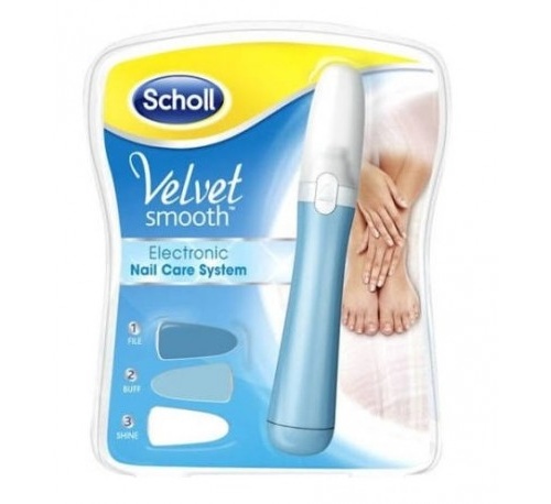 Dr scholl lima uñas velvet smooth  (recargable)