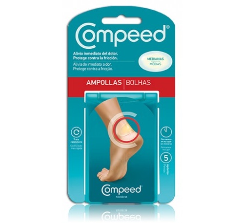 Compeed ampollas (talla mediana 5u)