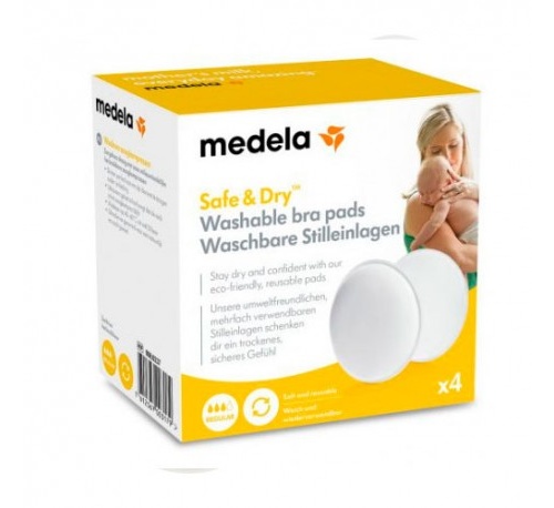Medela Discos absorbentes lavables (4 u)