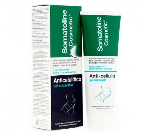 Somatoline  anticel.lulitico en gel crioactivo 250ml