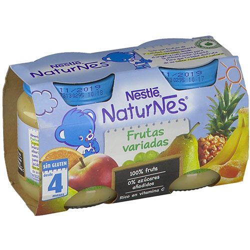 NESTLE FRUTAS VARIADAS (130 G 2 U)