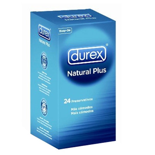 DUREX NATURAL PLUS + DUREX SENSITIVO CONTACTO TT - PRESERVATIVOS (PACK 24 + 6 PRESERV)