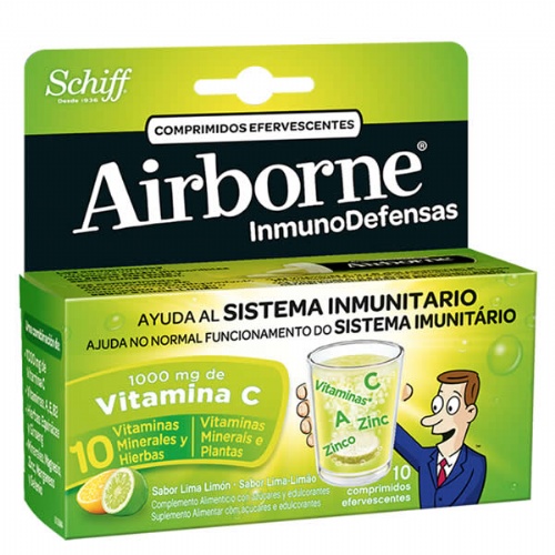 Airborne inmunodefensas (limon 10 comprimidos efervescentes)