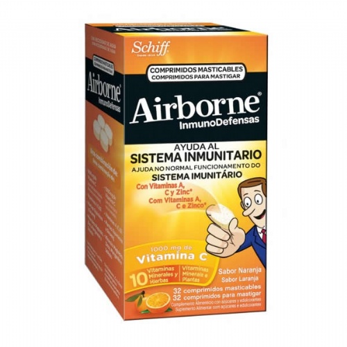 Airborne inmunodefensas (naranja 32 comprimidos masticables)