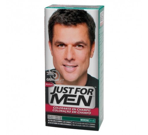 Just for men champu colorante (66 cc moreno)