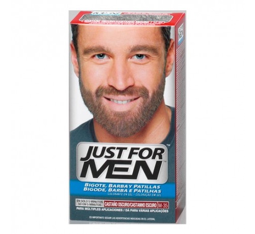 Just for men bigote y barba (30 cc castaño oscuro)