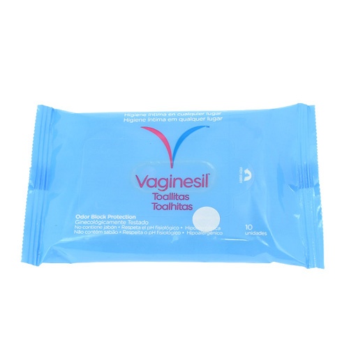 VAGISIL TOALLITAS HIGIENICO PROTECTORAS (10 TOALLITAS)