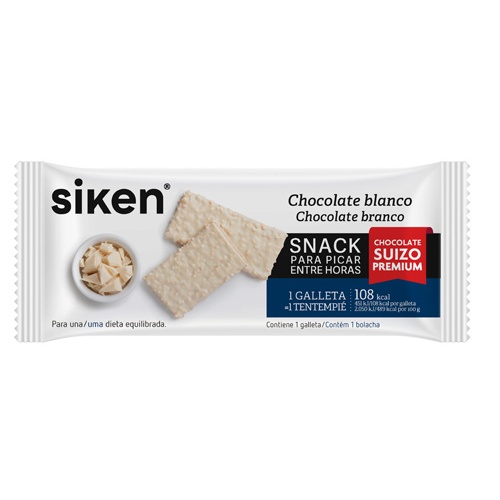 SIKEN FORM GALLETA (CHOCOLATE BLANCO 25 G 1 GALLETA)