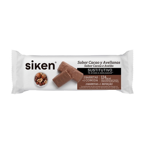 SIKEN FORM MEAL TIME BARRITA (CACAO Y AVELLANAS)