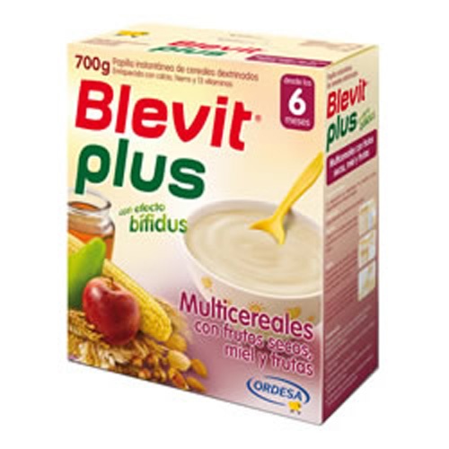 Cereales blevit plus miel frutos secos y frutas (600 g)