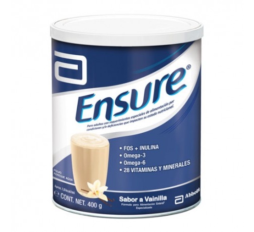 Ensure nutrivigor vainilla (lata 400 g)