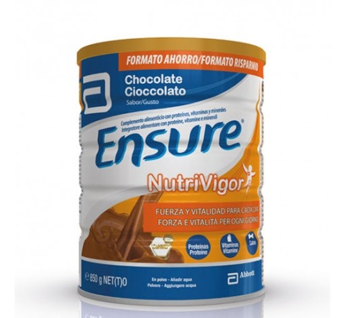 Ensure nutrivigor chocolate (lata 850 g)