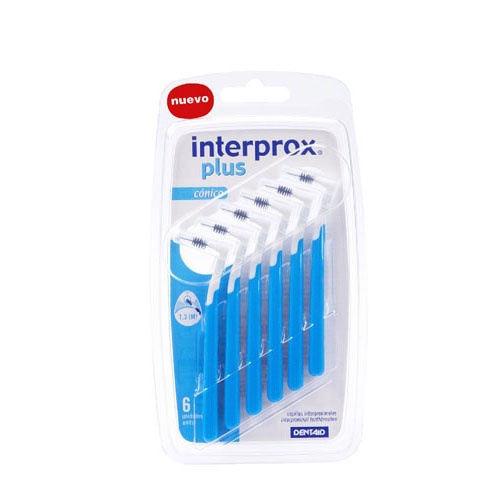 Cepillos interdentales interprox plus (conico 6 u)