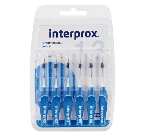 Cepillos interdentales interprox (conico 6 u)