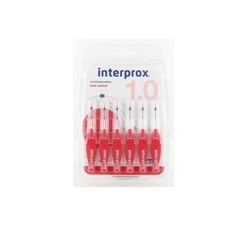 Cepillos interdentales interprox (mini conico 6 u)