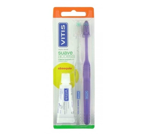 Cepillo de dientes vitis access suave (2u)