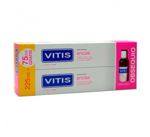 VITIS ENCIAS PASTA DENTIFRICA (150 ML 2 U)
