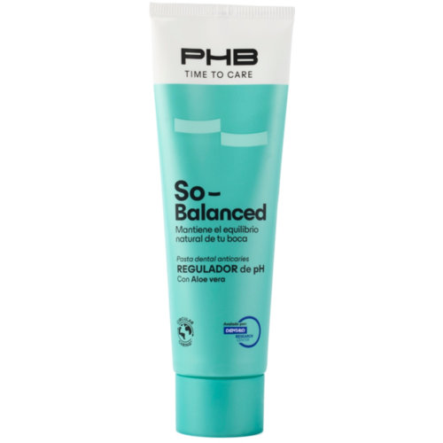 Phb time to care so balanced dentrifico (1 tubo 75 ml sabor menta suave)