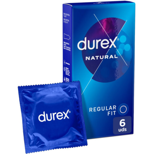 Durex natural plus (6 preservativos)