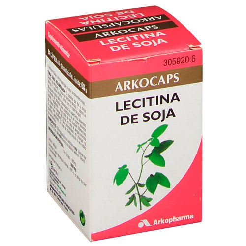 Lecitina de soja arkocaps (400 mg 100 capsulas)