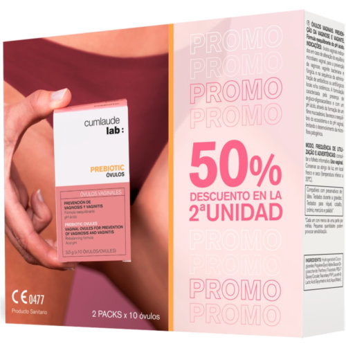 Cumlaude prebiotic ovulos vaginales duplo