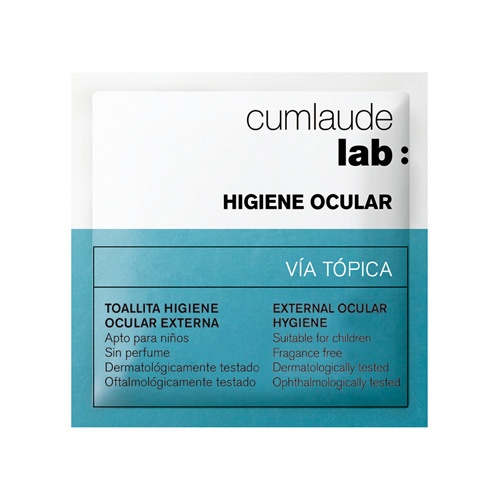 CUMLAUDE LAB: TOALLITAS DE HIGIENE OCULAR (16 TOALLITAS)