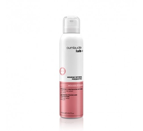 Cumlaude lab: higiene intima prebiotic mousse  1 envase 150 ml
