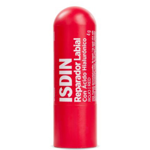 Isdin reparador labial vermell