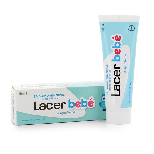 Lacer bebe balsamo gingival primeros dientes al agua termal (50 ml)