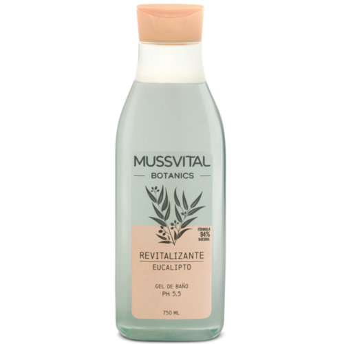 Mussvital essentials botanics gel de baño eucalipto (1 envase 750 ml)