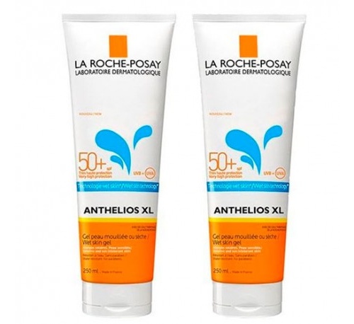 Anthelios duplo wet skin 50+