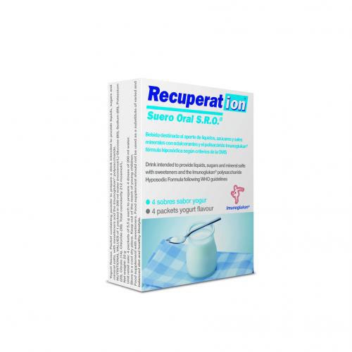 Recuperat-ion suero oral s.r.o. (4 sobres sabor yogur)
