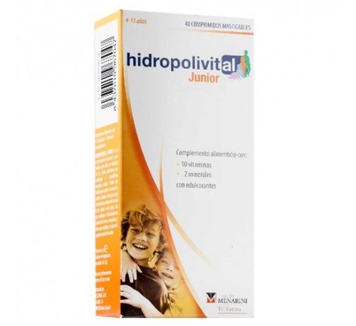 Hidropolivital junior (40 + 20 comprimidos)