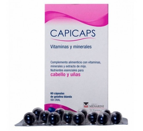 CAPICAPS CAPS GELATINA BLANDA (60 CAPS)