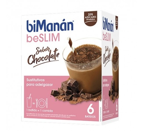 Batidos bimanan chocolate (5u 50 g)(250 g)
