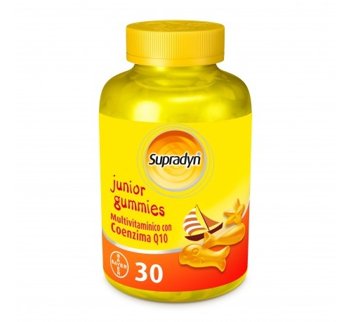 SUPRADYN JUNIOR GUMMIES CARAMELOS DE GOMA (30 U 4 G)