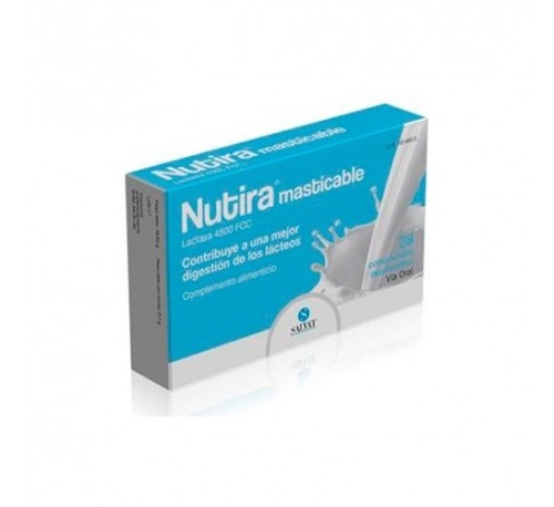 NUTIRA LACTASA 4500 FCC (28 COMP MASTICABLES)