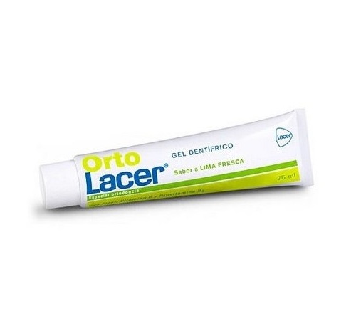 ORTOLACER GEL DENTIFRICO (75 ML LIMA FRESCA)