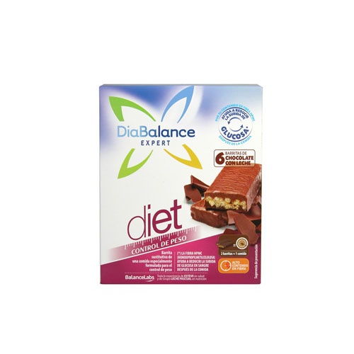 Barrita energetica Diabalance expert active (chocolate 6 u)