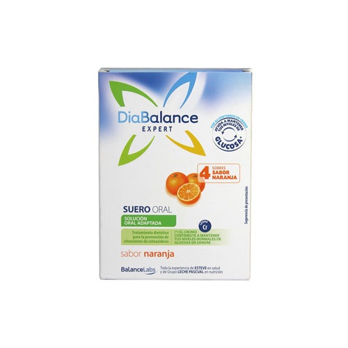 Suero oral Diabalance expert (4 sobres naranja)