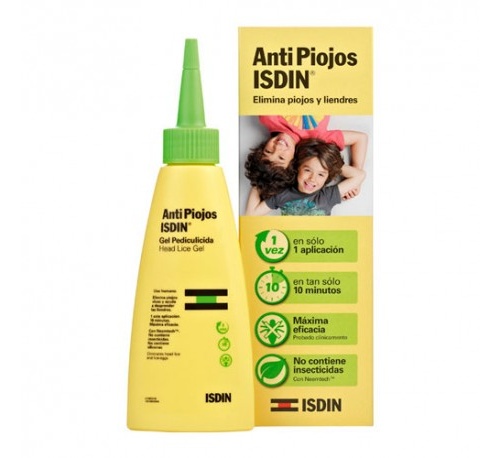 Isdin antipiojos gel (100 ml)