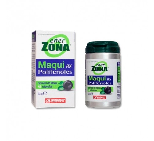 ENERZONA MAQUI RX POLIFENOLES (23 G 42 CAPSULAS)